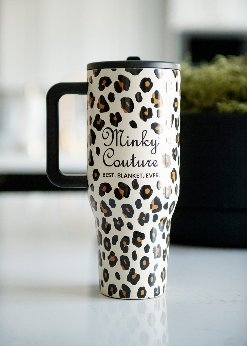 Minky Couture Leopard HydroJug - Stylish Hydration Bottle