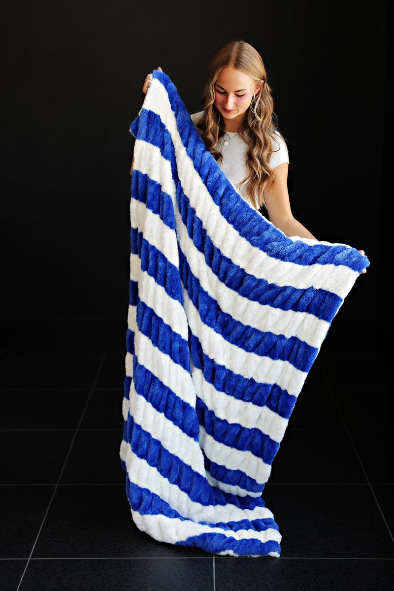 Blue Razz Plush Blanket for Cozy Comfort
