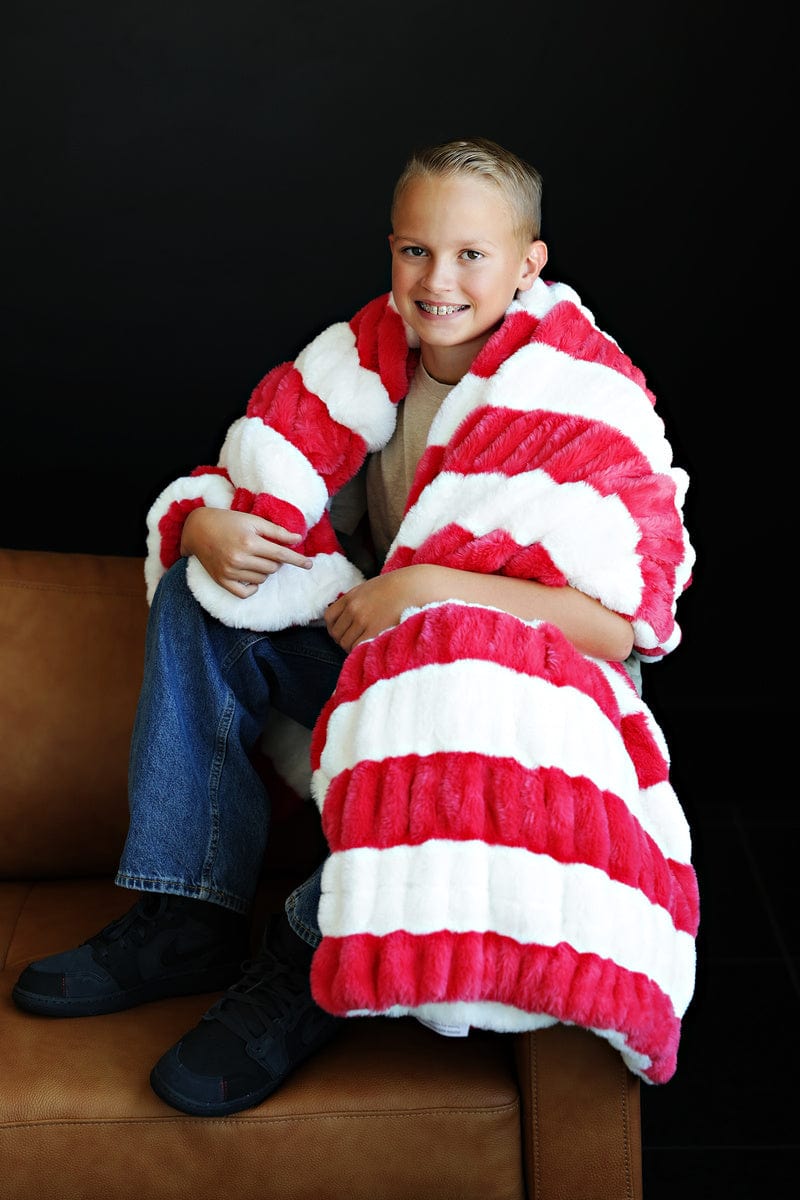 Cozy Cherry Print Blanket for Snuggling