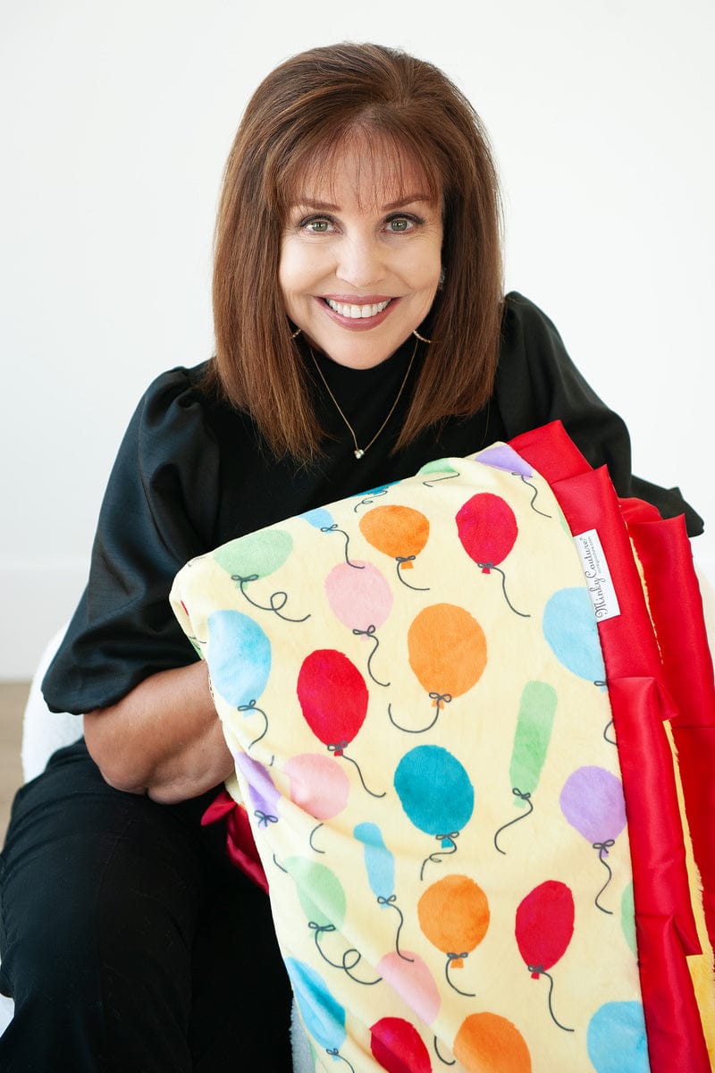 Party Balloon Blanket for Birthdays
