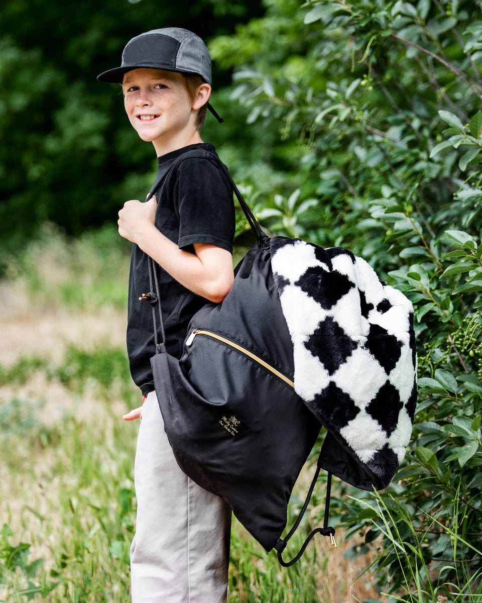 Black Everywhere Blanket - Soft & Portable