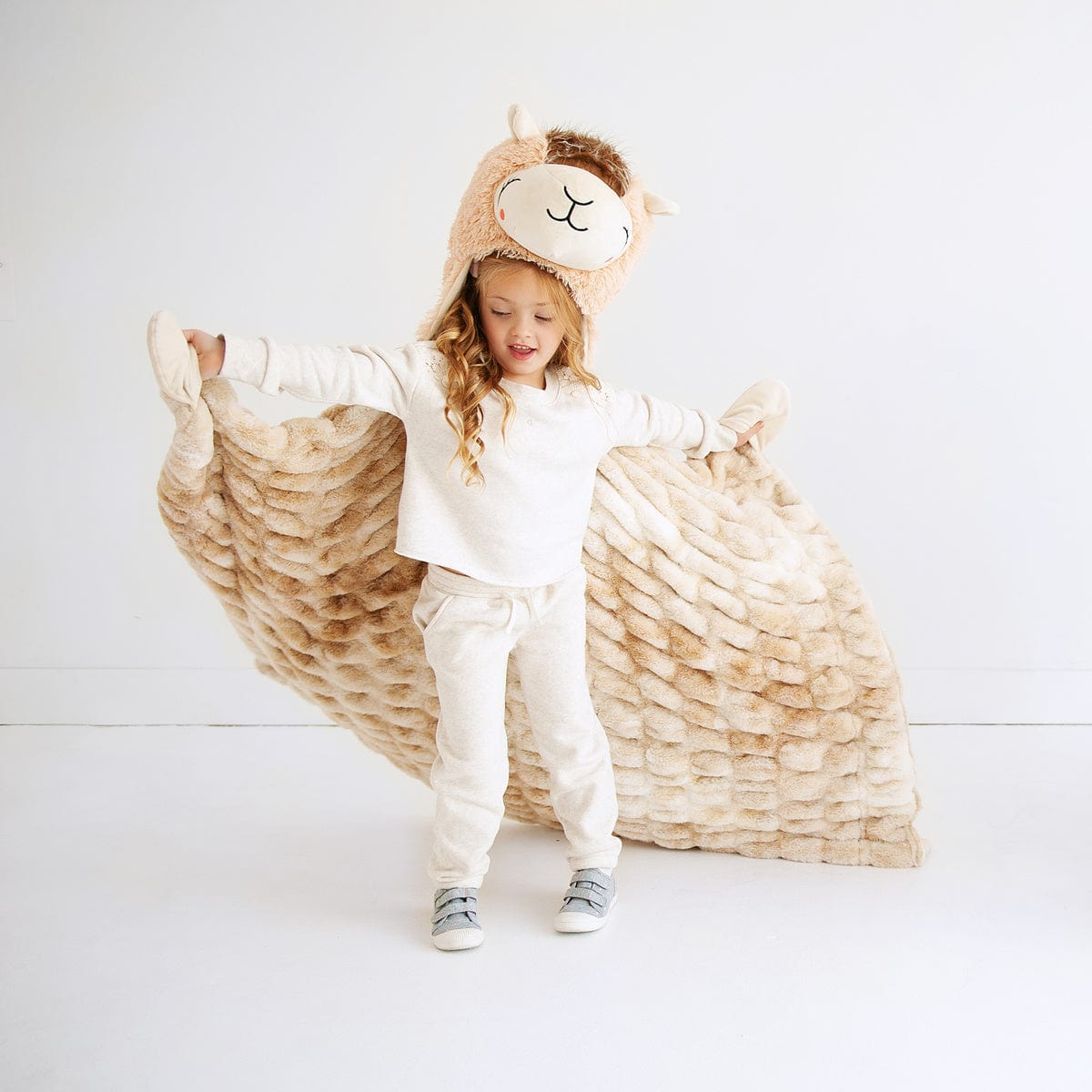 Soft Plush Llama Stuffed Animal for Kids